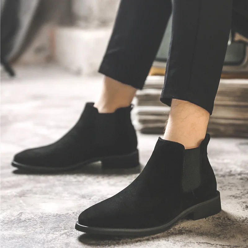 Height-increasing Chelsea boots – 6 cm & 8 cm