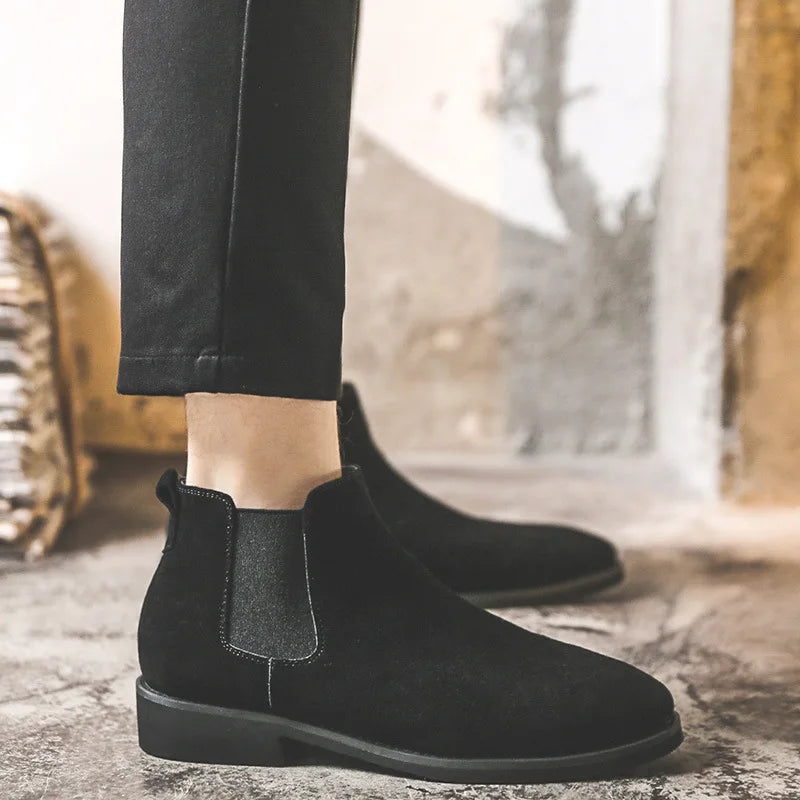 Height-increasing Chelsea boots – 6 cm & 8 cm