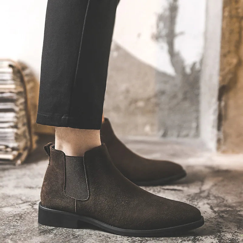 Height-increasing Chelsea boots – 6 cm & 8 cm