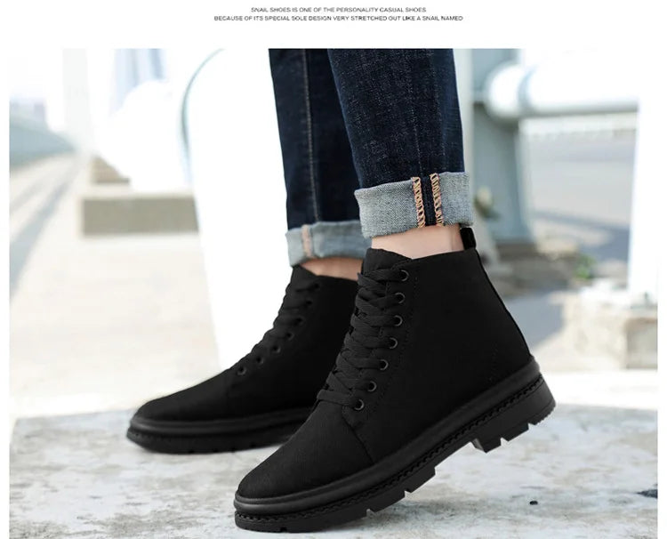 Mesh Surface Ventilation Sneakers Men 6cm 8cm 10cm