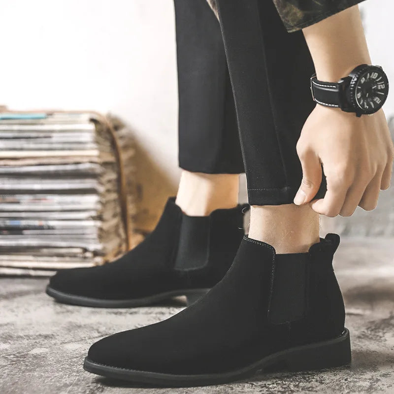 Height-increasing Chelsea boots – 6 cm & 8 cm