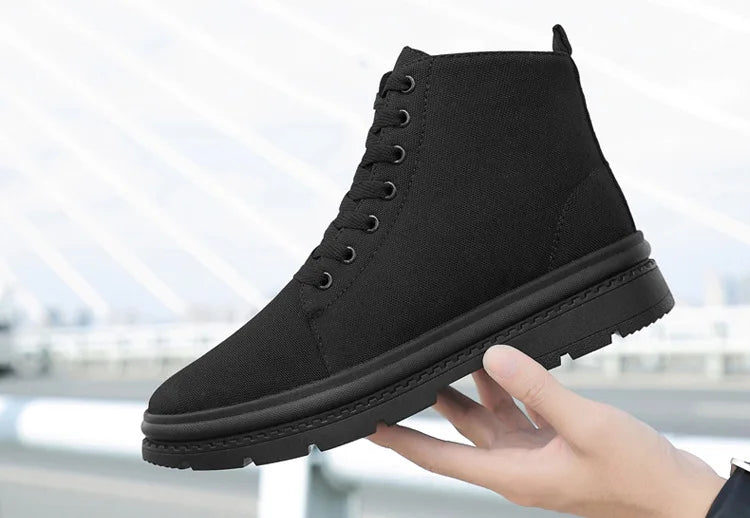 Mesh Surface Ventilation Sneakers Men 6cm 8cm 10cm