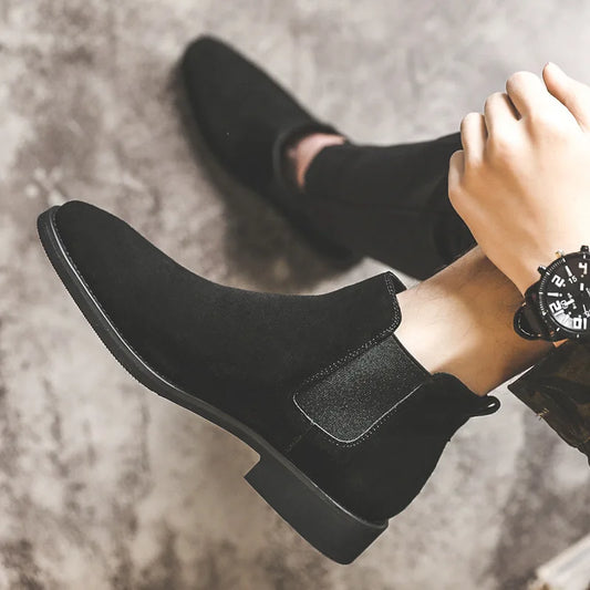 Height-increasing Chelsea boots – 6 cm & 8 cm